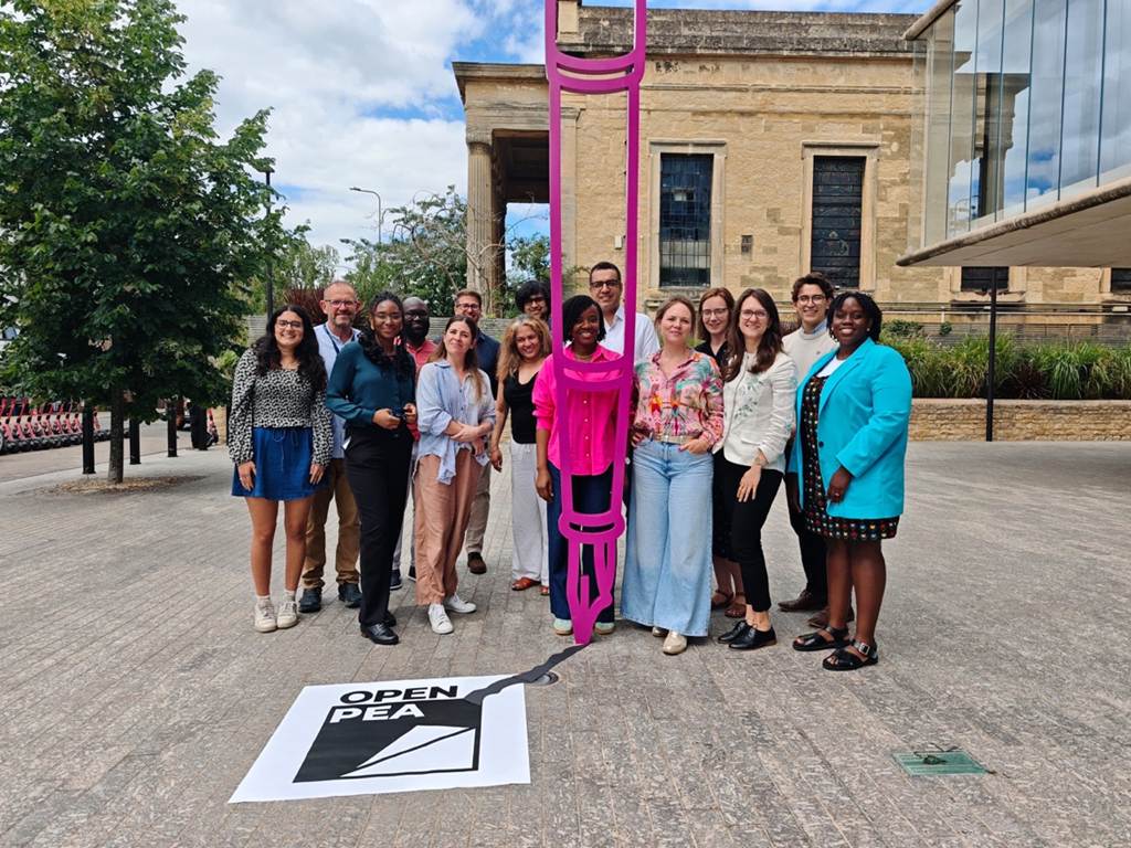 Group photo of the participants at the Open PEA bootcamp in Oxford in July 2026